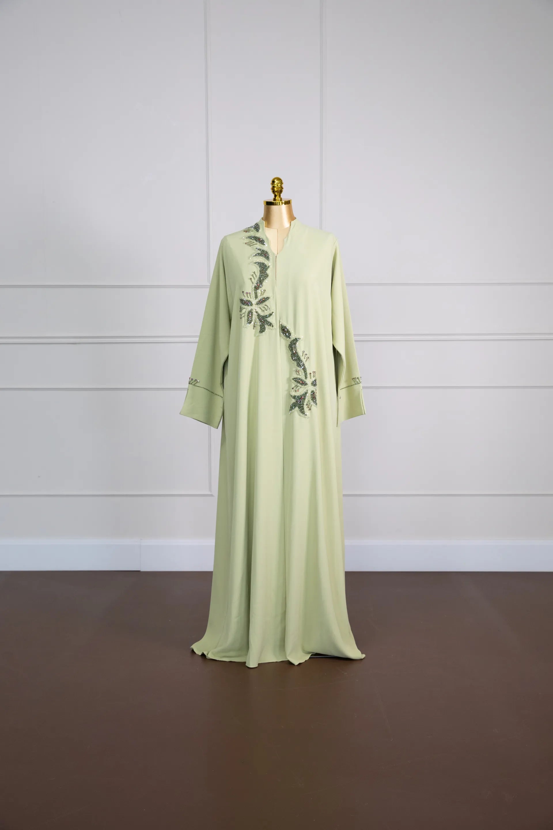 Noor Abaya - Soft Mint