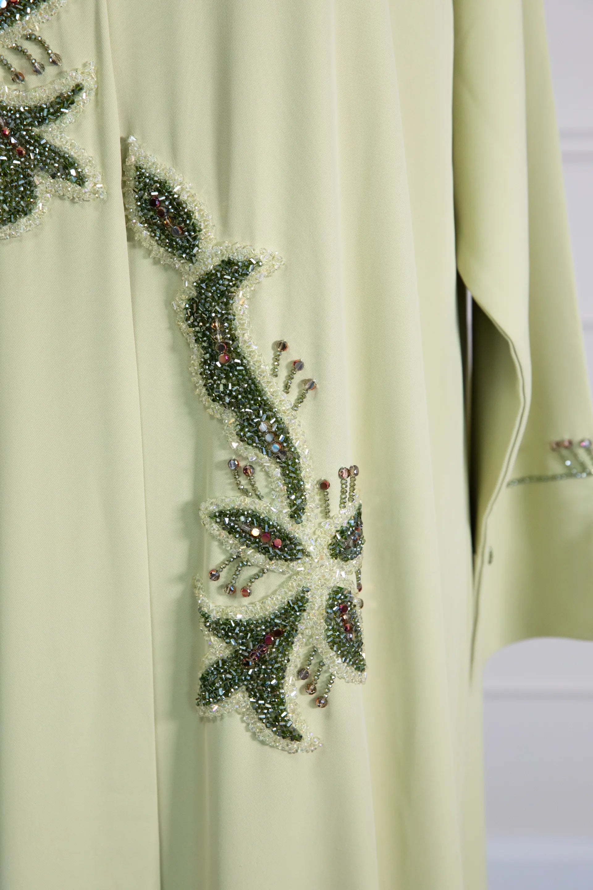 Noor Abaya - Soft Mint