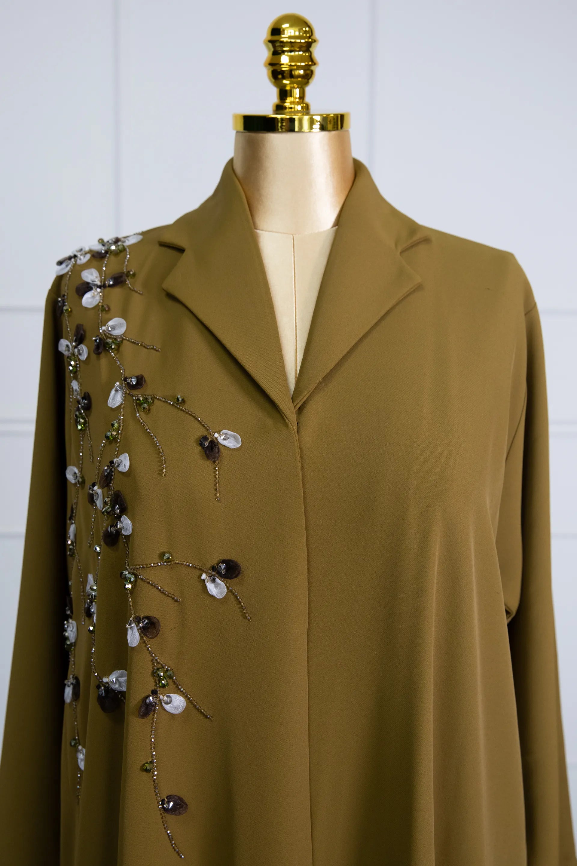 Safa Abaya - Olive Green