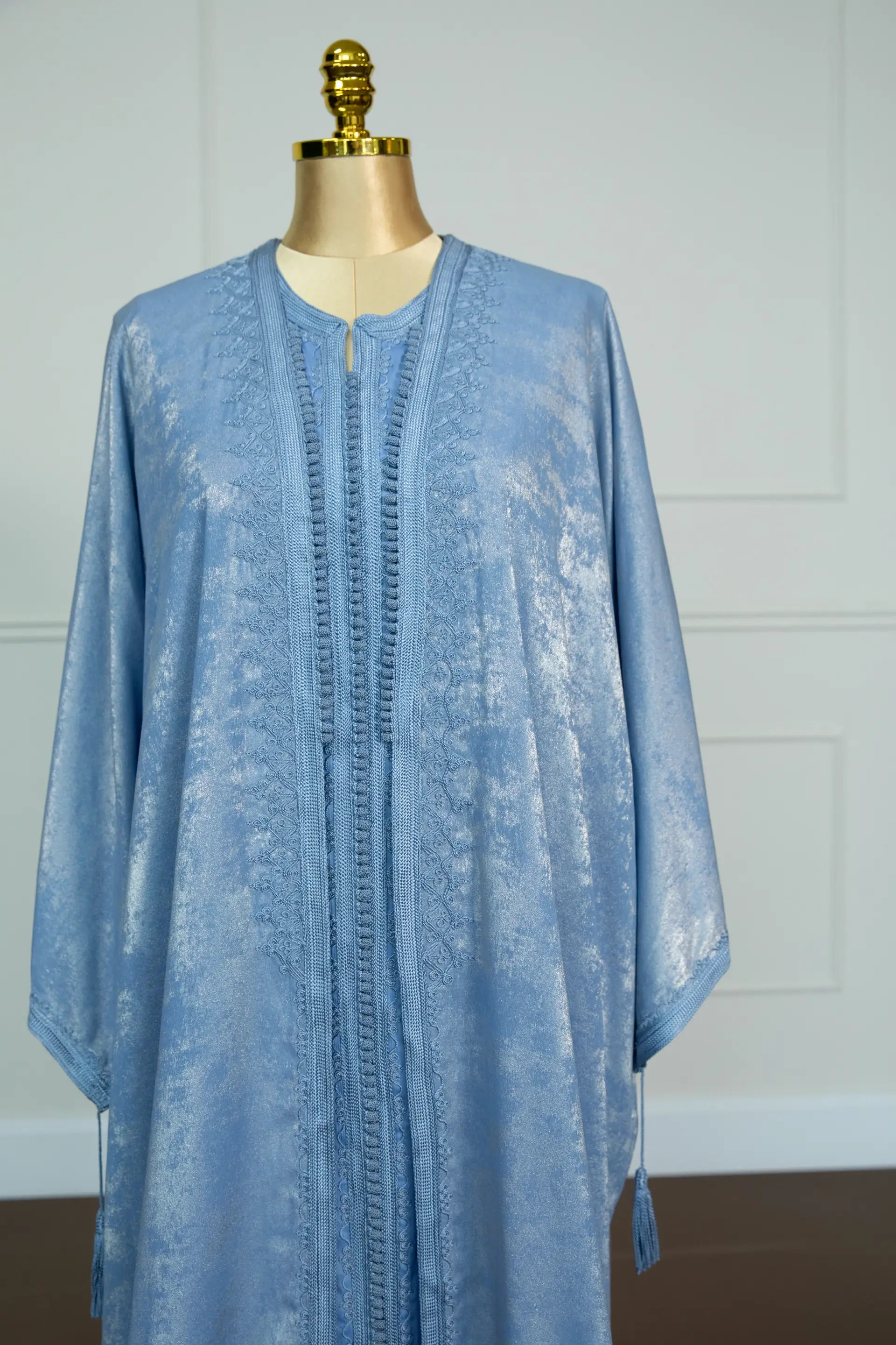 Nélaya Signature Dress — Ice Blue