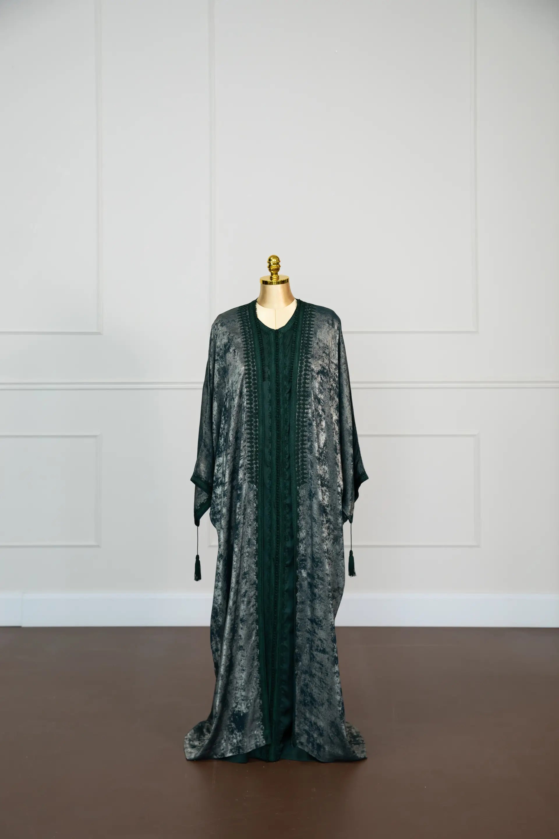 Nélaya Signature Dress - Midnight Green