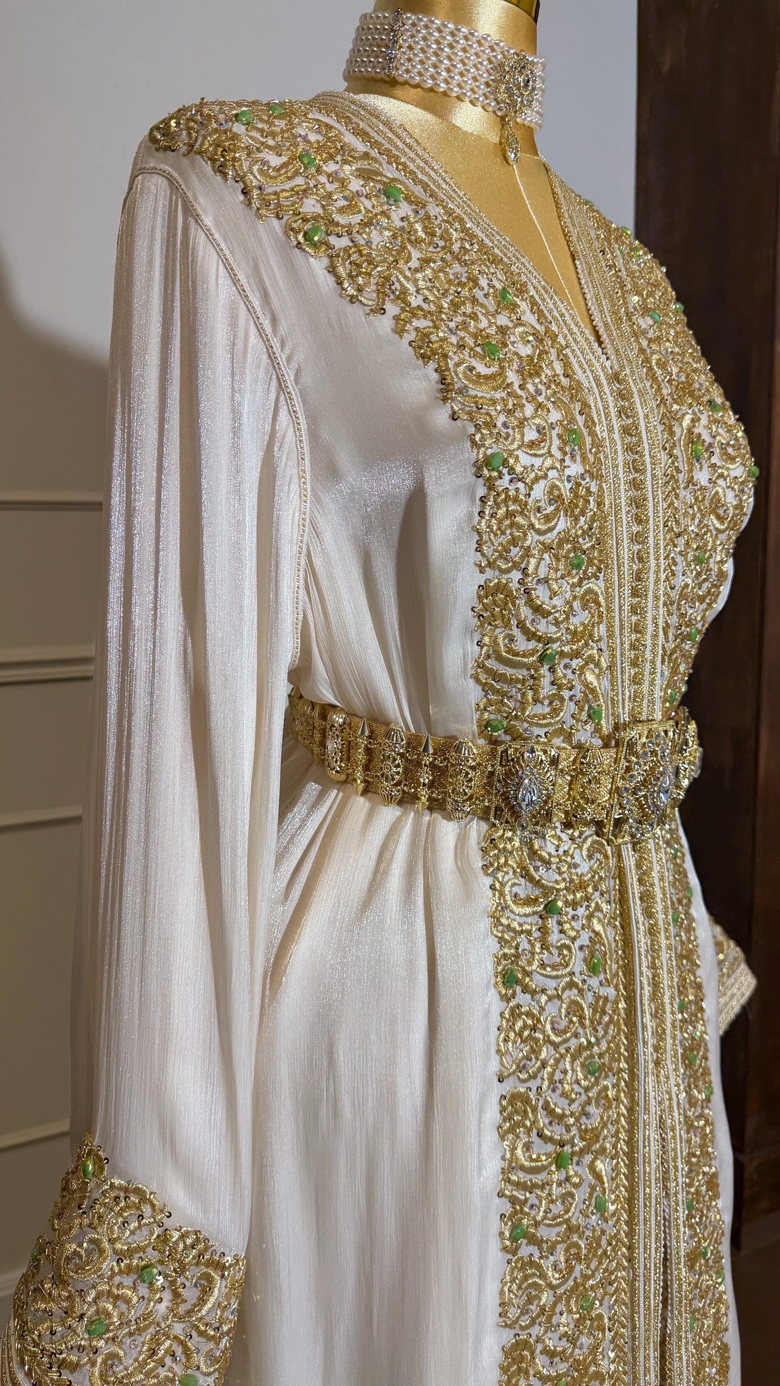 Organza Royale - Ivory Gold